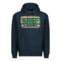 Navy Floral Mama Tried Premium Hoodie - Jasminsmagicworld