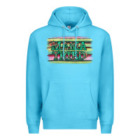 Ocean Blue Floral Mama Tried Premium Hoodie - Jasminsmagicworld