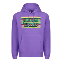 Purple Floral Mama Tried Premium Hoodie - Jasminsmagicworld