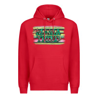 Red Floral Mama Tried Premium Hoodie - Jasminsmagicworld