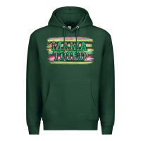 Sports Green Floral Mama Tried Premium Hoodie - Jasminsmagicworld