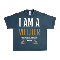 Midnight Navy I Am A WELDER - WELDER Job Gift Funny Urban Heavy Tee - artisFamous