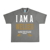 I Am A Welder - Welder Job Gift Funny Urban Heavy Tee | Teevron