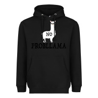 Black No Problama Heavyweight Hoodie - Bettercallsaul