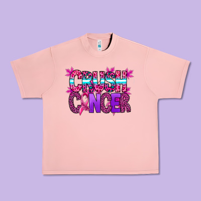Crush Cancer Urban Heavy Tee Designed By Sublimationcraftshop