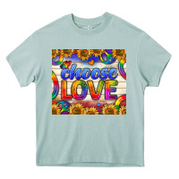 Arona Western Choose Love Tumbler Heavy Core Tee - BundleAndBundleShop