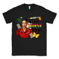 Black Juneteenth black Nurse magic Classic Tee - FaDigitalArtStudio