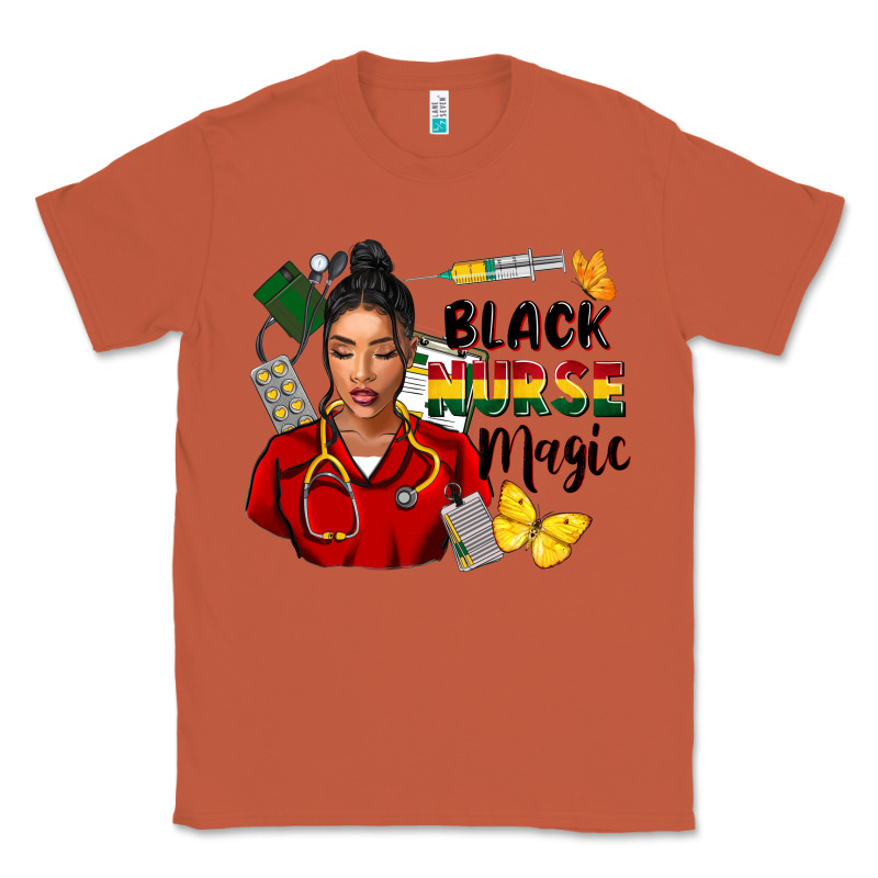 Juneteenth Black Nurse Magic Classic Tee by FaDigitalArtStudio | Teevron