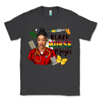 Smoke Juneteenth black Nurse magic Classic Tee - FaDigitalArtStudio