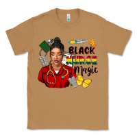 Toasted Coconut Juneteenth black Nurse magic Classic Tee - FaDigitalArtStudio