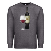 Charcoal Heather California Wine Premium Sweatshirt - RanaPortraitStore