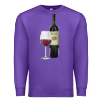 Purple California Wine Premium Sweatshirt - RanaPortraitStore