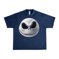 Navy happy halloween pumpkin Trick or treat Urban Heavy Tee - artisFamous