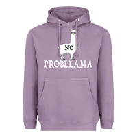 Lavender No Problama Heavyweight Hoodie - Bettercallsaul