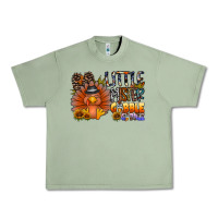 Oil Green little mister gobble gobble Urban Heavy Tee - CowhideDigitalArt