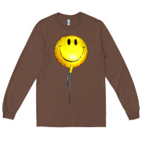 Chestnut Balloon smile Long Sleeve Tee - Artiststas