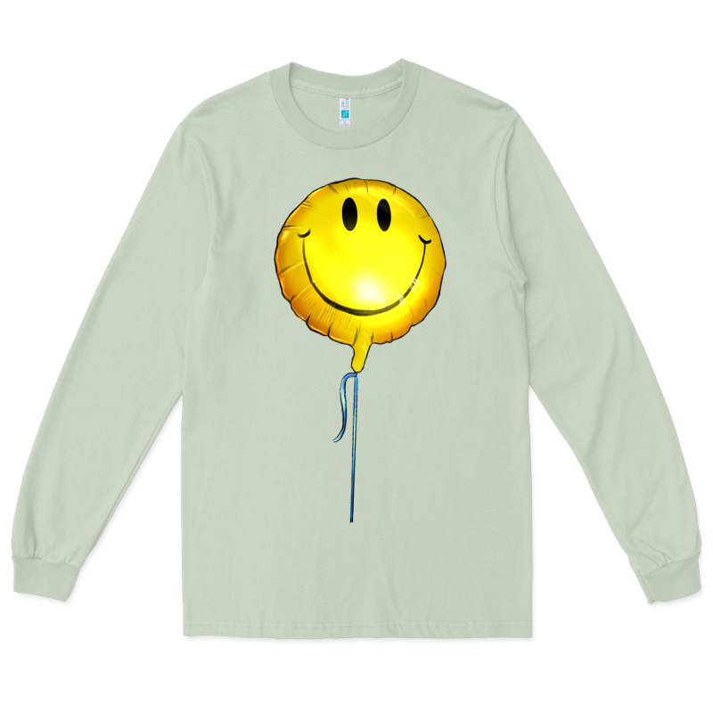 Balloon Smile Long Sleeve Tee by Artiststas | Teevron