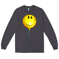 Smoke Balloon smile Long Sleeve Tee - Artiststas