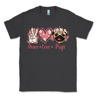 Smoke Peace Love Pugs Classic Tee - Jasminsmagicworld