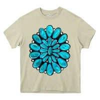 Mossy turquoise gemstone jewelny Heavy Core Tee - RanaPortraitStore