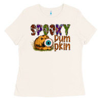 Bone spooky pumpkin Ladies Tee - SublimationCraftShop
