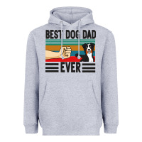 Heather Grey Best Dog Dad Ever Heavyweight Hoodie - Bettercallsaul