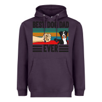 Plum Best Dog Dad Ever Heavyweight Hoodie - Bettercallsaul