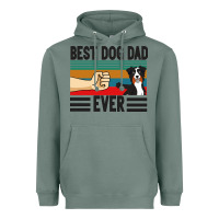 Sage Best Dog Dad Ever Heavyweight Hoodie - Bettercallsaul