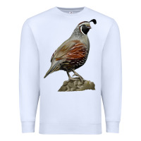 White California Quail Bird Premium Sweatshirt - RanaPortraitStore