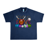 Navy love  halloween Urban Heavy Tee - CowhideDigitalArt