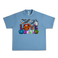 Pebble Blue love  halloween Urban Heavy Tee - CowhideDigitalArt