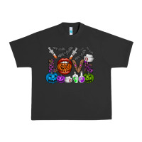 Pigment Black love  halloween Urban Heavy Tee - CowhideDigitalArt