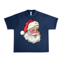 Navy santa Urban Heavy Tee - RanaPortraitStore