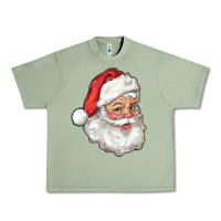 Oil Green santa Urban Heavy Tee - RanaPortraitStore