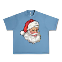 Pebble Blue santa Urban Heavy Tee - RanaPortraitStore