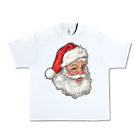 White santa Urban Heavy Tee - RanaPortraitStore