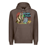 Coffee raccoon trash panda Premium Hoodie - BarkalooDesign