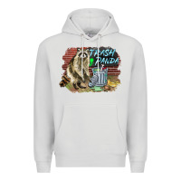 Dove Grey raccoon trash panda Premium Hoodie - BarkalooDesign