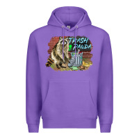 Purple raccoon trash panda Premium Hoodie - BarkalooDesign