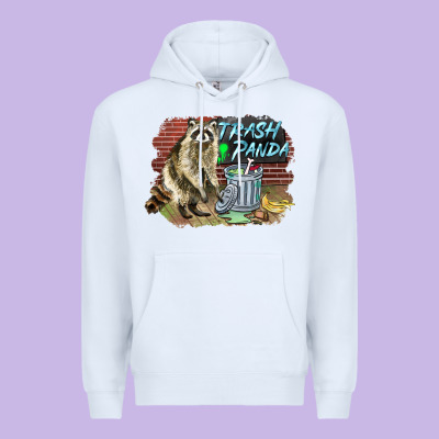 Raccoon Trash Panda Premium Hoodie Designed By Barkaloodesign