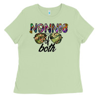 Matcha nonnie of both Ladies Tee - CowhideDigitalArt