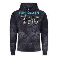 Cloud Black holy cow i'm one Vintage Hoodie - BarkalooDesign