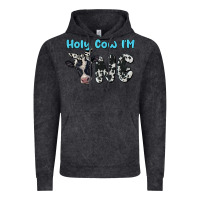 Holy Cow I'm One Vintage Hoodie | Teevron