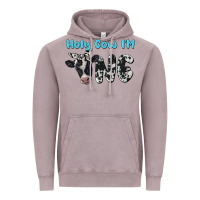 Vintage Zinc holy cow i'm one Vintage Hoodie - BarkalooDesign