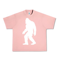 Salmon bigfoot walking silhouette Urban Heavy Tee - artisFamous