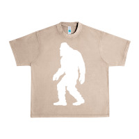 French Oak bigfoot walking silhouette Urban Heavy Tee - artisFamous