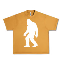Peanut Butter bigfoot walking silhouette Urban Heavy Tee - artisFamous