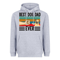 Heather Grey Best Dog Dad Ever Heavyweight Hoodie - Bettercallsaul
