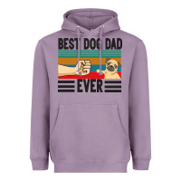 Lavender Best Dog Dad Ever Heavyweight Hoodie - Bettercallsaul