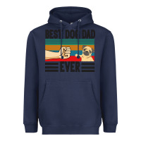 Navy Best Dog Dad Ever Heavyweight Hoodie - Bettercallsaul
